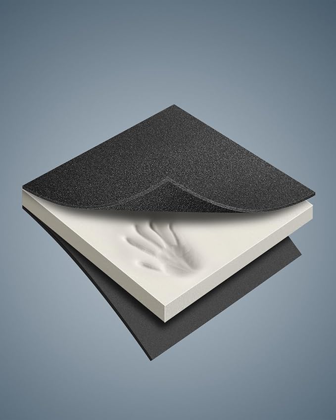 Skechers Steering Wheel Cover, Memory Foam Car Steering Wheel Covers,14.5-15inch Anti-Slip Safety Comfortable Design Universal Men Women Fits for 95% Truck,SUV,Cars(Black)