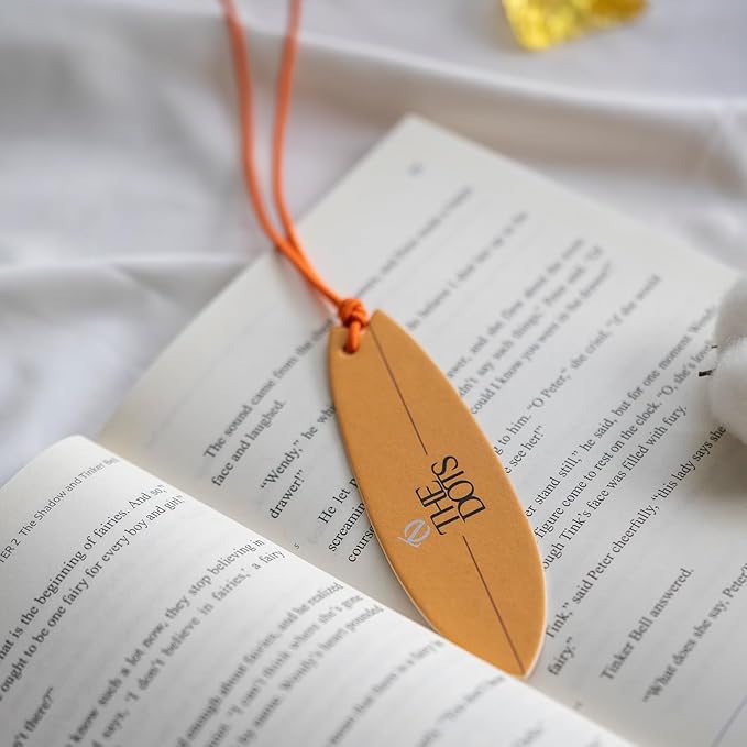 THEDOTS 15 Pack Frosted Ebony Surfboard Hanging Car Air Fresheners, Detachable Message Cards with Surfing Art, Long-lasting Scent for Car & Home