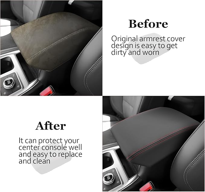 SKTU 2024 2025 2026 Explorer Accessories Center Console Cover for 2020-2025 2026 Ford Explorer Armrest Cover Ford Explorer 2024 2025 2026 Accessories 2024 2025 2026 Explorer Center Console Cushion