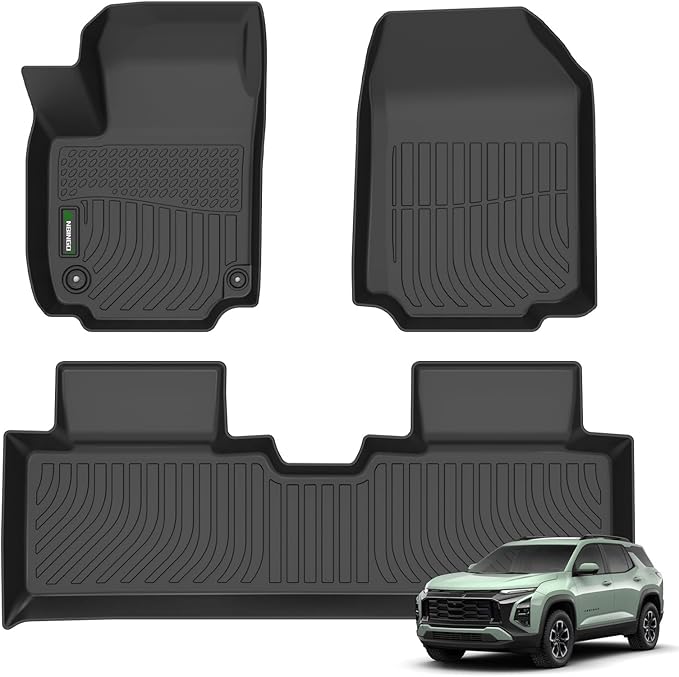 ANBINGO®-for Chevy Equinox/GMC Terrain Floor Mats 2025 2026,for Chevy Equinox All Weather Floor Mats Terrain Car Mats Accessories 2025