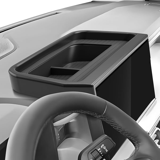 SKTU for 2025 2026 Ford Maverick Dashboard Organizer for 2025 2026 Ford Maverick Behind Screen Organizer 2025 2026 Maverick Dashboard Tray Ford Maverick 2025 2026 Accessories Durable ABS Console Tray