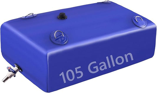 Water Tank, Water Storage Bladder, Portable Water Tank, Water Bladder Tank, Large Water Storage, Water Storage Containers for Camping, Garden, Emergency Water Storage Black