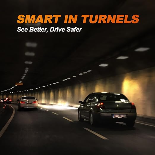 Promata 12V Automatic Headlights Sensor Kit - Auto On/Off & Smart Light Sensing, Universal Car Auto Sensor Control System