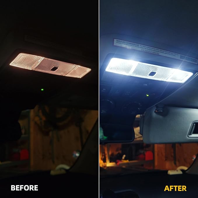 EASY EAGLE 16 Psc Super Bright 6000K Blue LED Interior Light: Bulbs Kit Package for 2010-2020 2021 Toyota 4Runner + and Install Tool (Blue)