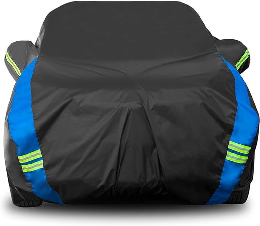 Avecrew SUV Car Cover Waterproof All Weather for Automobiles, Outdoor Heavy Duty Full Exterior SUV Covers (Length: 182"-191")