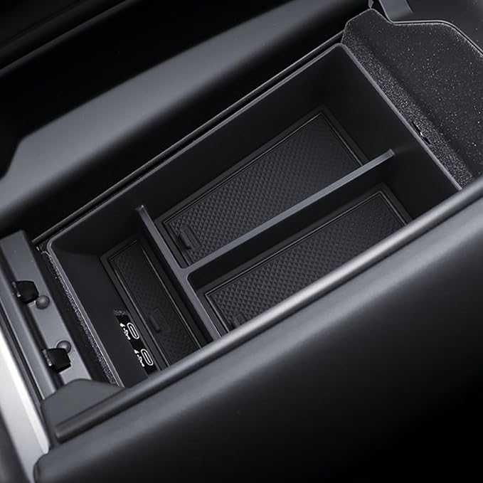 for BMW X5/X6/X7 Center Console Organizer BMW X5/X6/X7 2020 2021 2022 2023 2024 2025 Accessories Armrest Tray Middle Storage Box Insert Container Durable ABS Plastic