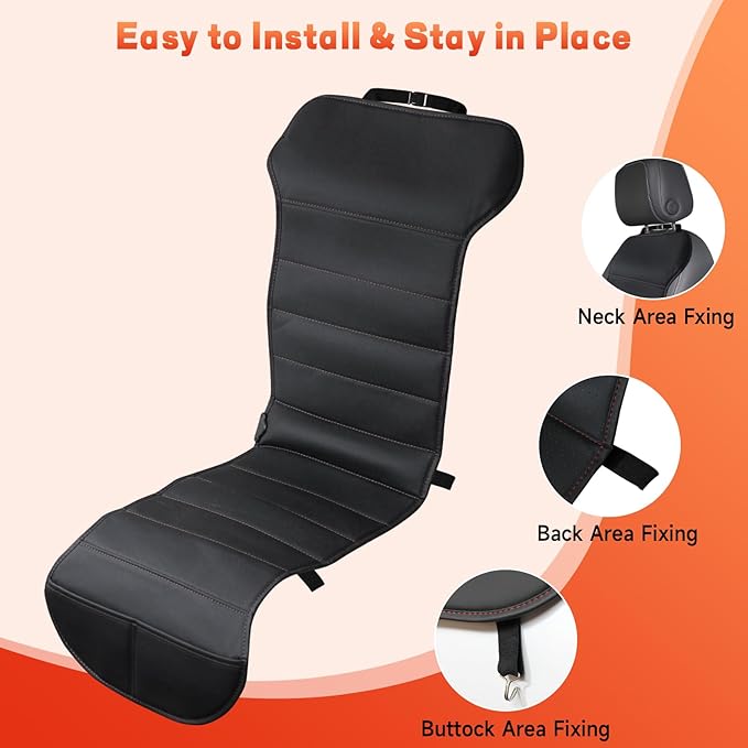 Seat Cushions for Cars, Comfortable Seat Cover Auto Seat Cushion Front Chair Pad for Car Truck SUV Pickup RV