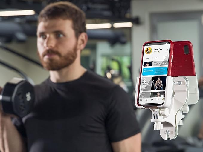 WeatherTech Portable Electronic Device Mount, Orange, Fits Smartphones