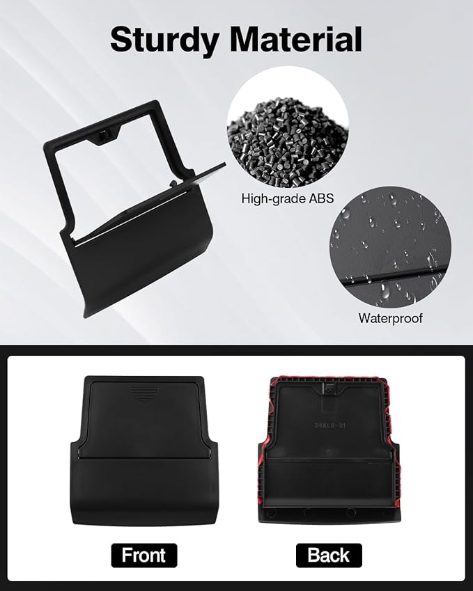 Autorder Armrest Hidden Storage Box for 2023-2025 2026 Chevy Chevrolet Colorado/GMC Canyon Accessories One-Touch Open Center Console Organizer Secret Compartment Hidden Organizer Insert Tray