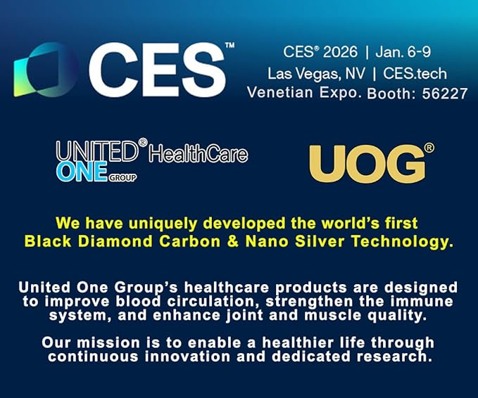 UOG (United One) Advanced Seat Pad – Improve Circulation, Relieve Pain & Stay Healthy While You Sit | Black Diamond Carbon & Nano Silver Technology | Made in The U.S.A.
