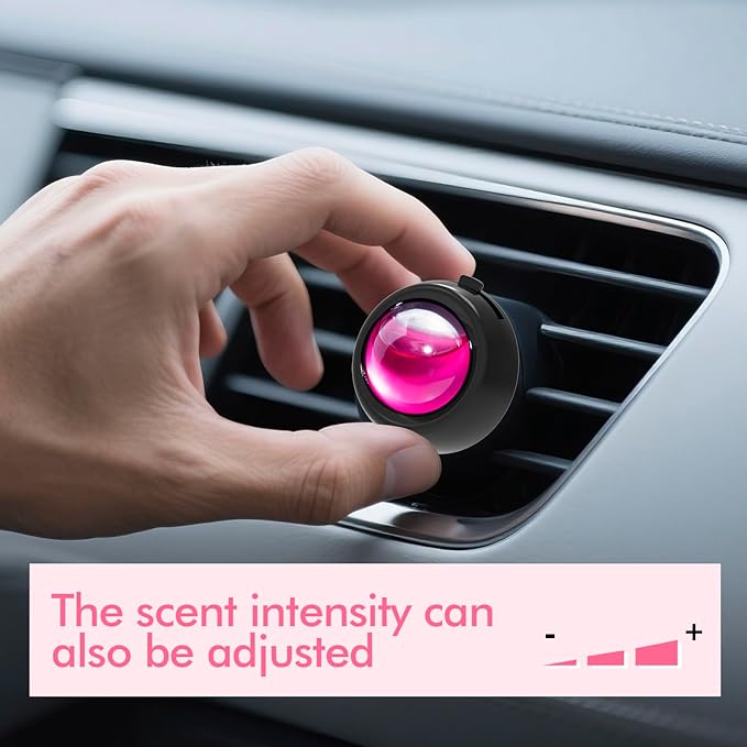 ar Air Freshener Vent Clips, Peach Scent, 6 Pack, Long Lasting Scent Up to 180 Days