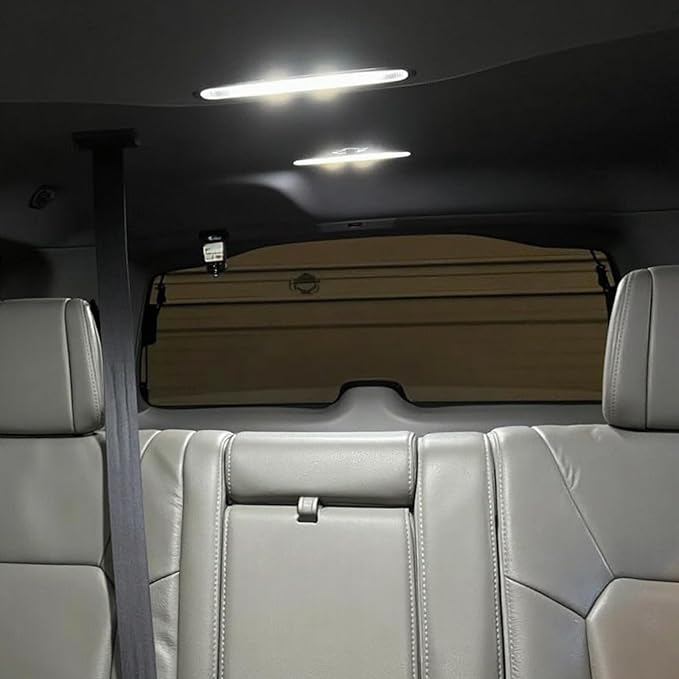 EASY EAGLE LED Interior Car Lights for Toyota-Sequoia-2008-2021: 20 Piece Kit White LED Light Bulbs - Super Bright 6000K + Install Tool