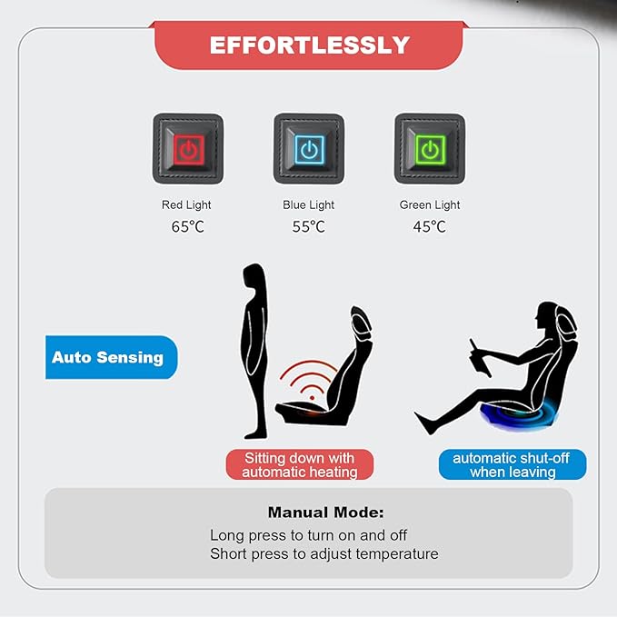 Dyale Car Seat Covers, Car Seat Cushion for Cold Winter, Universal Fit for Most Cars, SUVs & Trucks (1 Pack)