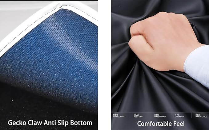 Tesla Model Y 2026 Juniper Refresh Full Cover Frunk Mat & Rear Lower Trunk Storage & Inner Storage Mat White Premium Leather Waterproof & Custom Fit