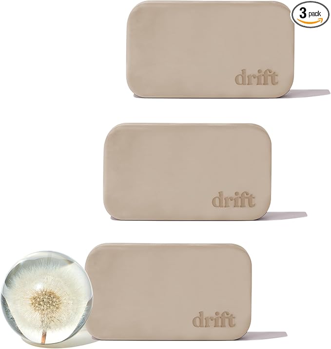 Drift Car Air Freshener - The Original Stone Air Freshener - Car Odor Eliminator - Long Lasting Scent - Metal Clip - Essential Oils -Clean Ingredients - Open Air Scent 3 Pack Refill - NO CLIP INCLUDED