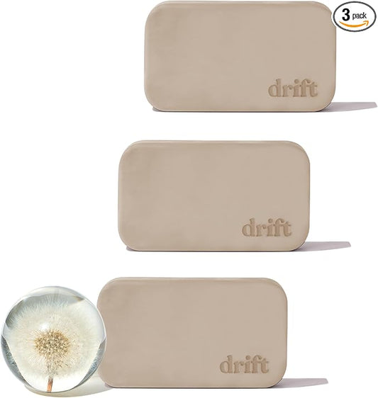 Drift Car Air Freshener - The Original Stone Air Freshener - Car Odor Eliminator - Long Lasting Scent - Metal Clip - Essential Oils -Clean Ingredients - Open Air Scent 3 Pack Refill - NO CLIP INCLUDED