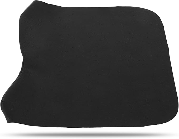 SCITOO Auto Black Leather Front Door Panels Armrest Skin Cover Replacement fit for 2015-2020 for Ford for F150 Center Console Cover