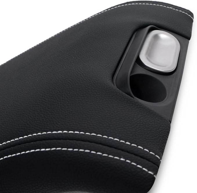 PIT66 Center Console Armrest Lid, Compatible with 2009-2014 Ford F150/10-14 Lincoln Mark LT 9L3Z-1506024-CC Console Armrest Top Lid Black