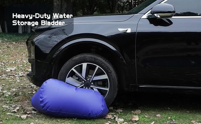 Heavy-Duty Water Storage Bladder - 792.5Gal/3000L with Stainless Steel Fittings, Leak-Proof & Durable Cistern – Portable Tank for Emergency, Farming, Camping, and RV Use