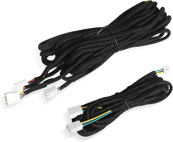 2PCS Dreamcolor Acrylic Interior Car LED Strip Light Extension Wire, which fit for Dreamcolor Main Controller Connects and sub-Controller kit (not Including), Not fit dreamcolor 1 Lights