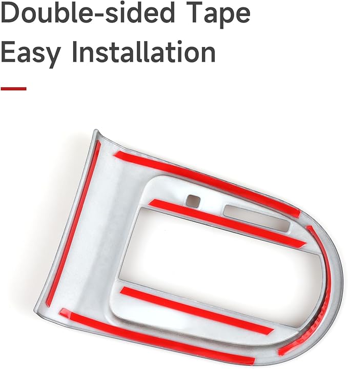 Automatic Gear Car Gear Shift Panel Frame Interior Decals for 2015 2016 2017 2018 2019 2020 2021 2022 2023 Ford Mustang Accessories ABS Carbon Fiber Stickers (Not for GT350 GT500)