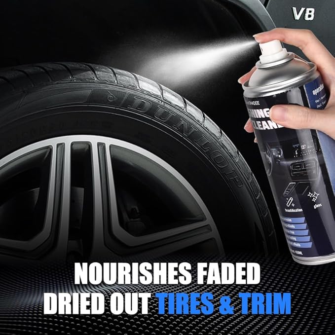 EAWONGEE Interior Car Cleaner & Protectant, 450ml, Multi-Surface Polish for Plastic, Leather, Vinyl