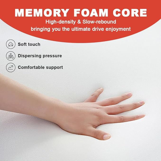 5 Seat Covers Fit for Acura Integra 2023-2026, Waterproof Premium Leather Automotive Accessories Seat Protectors Seat Cushions Wear-Resistant Car Seat Covers(Black&Red,Full Deluxe)