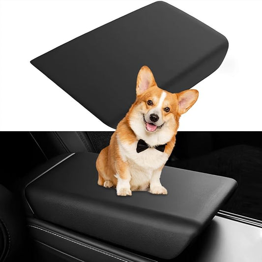 2026 Armrest Cover for Model Y Juniper Console Cover Armrest Cover Protection TPE Tesla Model 3 Highland Interior Accessories 2024-2025