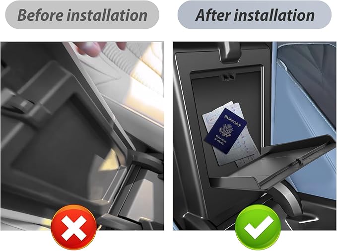 SKTU for 2025 2026 BMW X3 Hidden Storage Box for 2025 2026 BMW X3 (30 xDrive/M50 xDrive) Privacy Storage Box 2025 2026 BM W X3 Hidden Tray 2025 2026 BM W X3 Console Tray BMW X3 2025 2026 Accessories