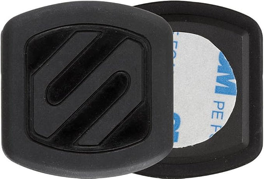 Scosche MAGFM MagicMount Magnetic Car Phone Holder - Strong Magnet Mount for iPhone and Android - Secure Magnetic Cell Phone Mount for Flat Surfaces - Universal 360° Adjustable Mobile Cellphone Holder