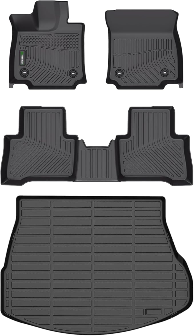 ANBINGO®Fit for Lexus NX Hybrid Floor Mats 2022-2026 (Only NX350h/NX450h+) for NX Hybrid Car Mats All Weather Mat for NX TPE Car Mat Rugs for Lexus NX Rubber Trunk Carpet