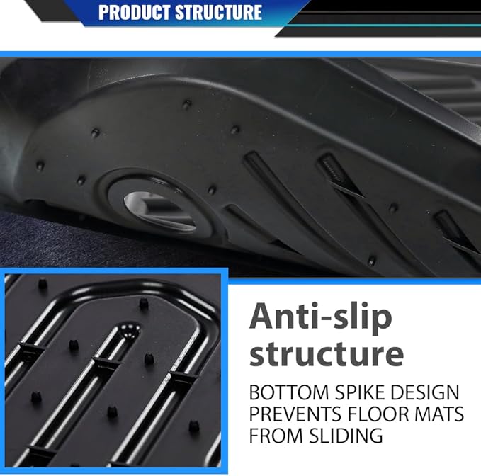 DOTCOM TPE Floor Mats Fit Honda CRV 2023 2024 2025(Include Hybird), All Weather Custom Fit Full Cover Protection 1st & 2nd Row Truck Mats Cargo Liner Accessories,alfombras para carro 3PCS