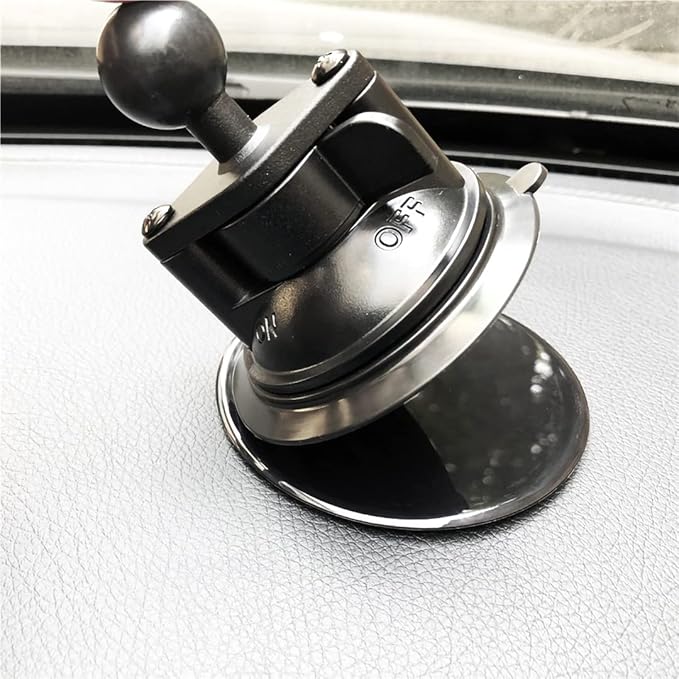 4 Pack 80mm Black Adhesive Dashboard Pad Mounting Disk, Mounting Disk for Suction Cup, Dash Mount Pad, 3.15 Inch Universal Suction Cup Adhesive Disc for GPS, Smartphones, Car Cameras