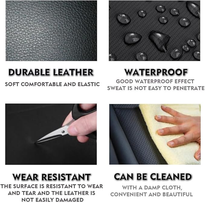 PIT66 Center Console Lid Armrest Cover, Compatible with 2004-2008 Ford F150, 5L3Z1506025AAD, Black