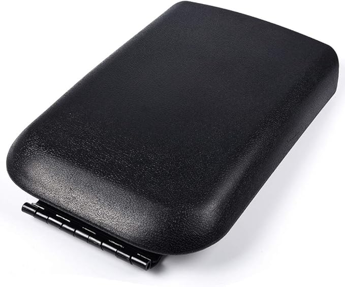 PIT66 Center Console Armrest Lid with Latch Compatible with Ford Mustang 2005-2009 Replacement 5R3Z6306024AAC Black