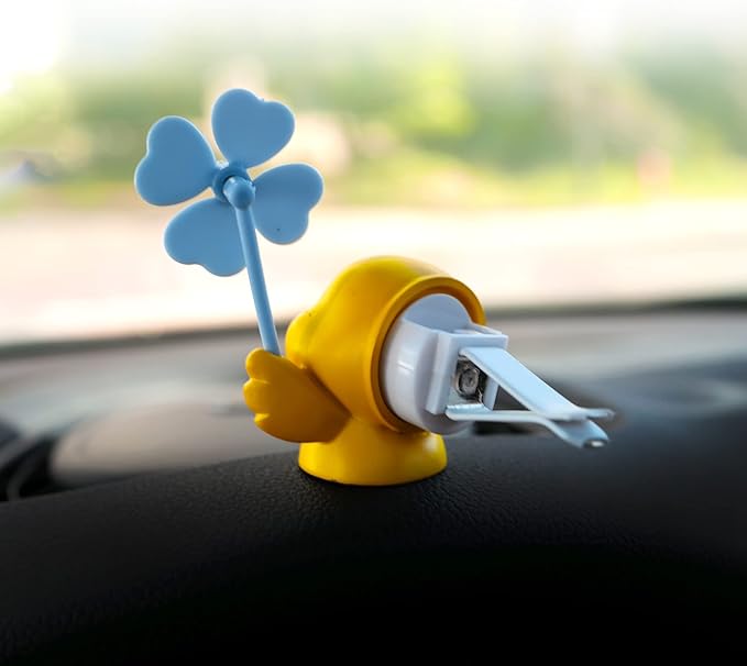 ADR. Cute Duck Car Air Fresheners Vent Clips Aroma Diffuser Interior Decor Accessories (Duck)