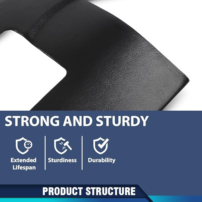 PIT66 Dash Bezel Cover Black Compatible with Hyundai Sonata 2011-2014 Dashboard Cover Panel