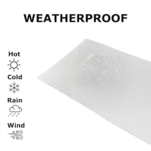 RV Roof Tape, 4" x 10' White, RV Sealant Tape for Camper Roof Repair, Trailer Roof Sealant, Stop Camper Roof Leaks, UV-Resistant - Eternabond Equivalent (4" x 10', White)