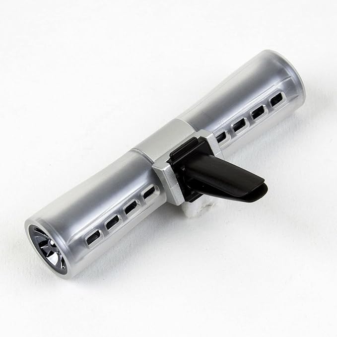 Air Spencer Sylpheed Giga Clip Black, Squash scent 2-pack, Slim Elegant Design, Graceful Color, Solid/Spill proof, Car Vent Clip Air Freshener, Refreshing sparkling cologne with fresh lime fragrance