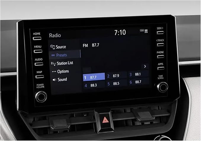 SXCY for 2026 Toyota Corolla Cross Dashboard Organizer Tray [2022-2026, 7/8 Inch Screen] for 2022-2026 Toyota Corolla Cross Accessories Screen Back Tray 2026 Corolla Cross Behind Dash Organizer Tray