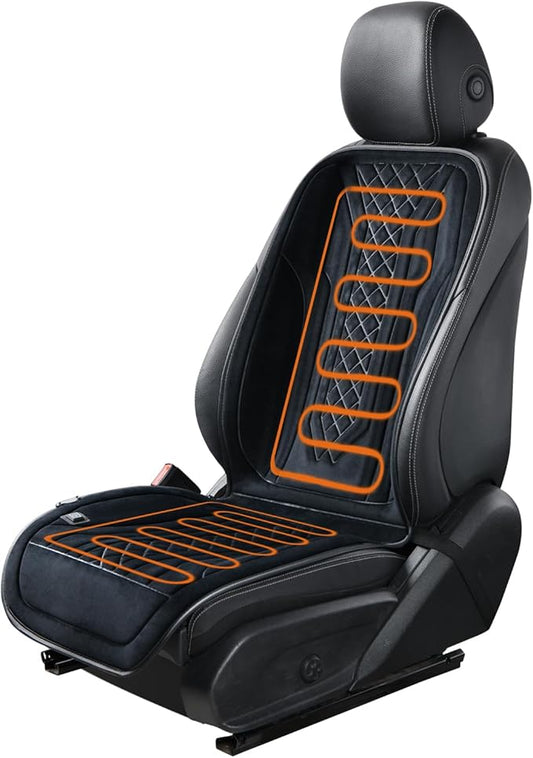 Dyale Car Seat Covers, Car Seat Cushion for Cold Winter, Universal Fit for Most Cars, SUVs & Trucks (1 Pack)