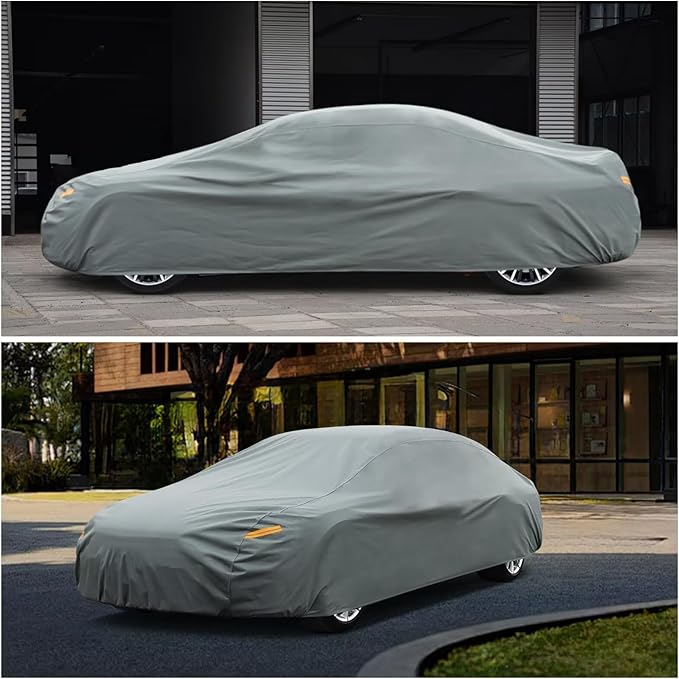 Kayme Heavy Duty Car Cover Custom Fit Buick Lacrosse Waterproof All Weather for Automobiles, Full Exterior Covers Sun Rain UV Protection.（Deliver About 3-10 Days）