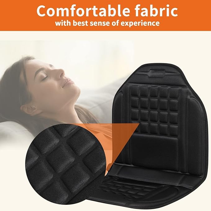 Seat Cushion with Heat:Winter Heated Seat Cover with Fast Heating On The Go to Reduce Stress