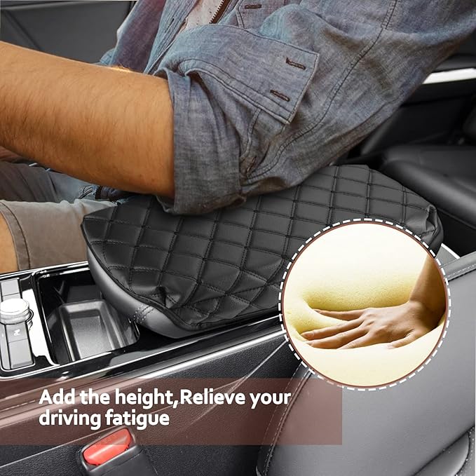 SKTU for 2024 2025 2026 Kia K5 Armrest Cover for 2021-2025 2026 K5 Center Console Cover 2024 2025 2026 K5 Seat Box Cover Kia K5 2024 2025 2026 Accessories Center Console Soft Cushion