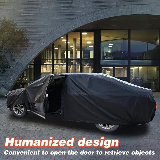 RX350 Car Cover 100% Waterproof All Weather, Gift with Towel, 10 Layers SUV Car Cover Custom Fit 2003-2026 RX/RX350/RX450H/RX500H, Outdoor Car Covers Rain Sun UV Protection with Door Zipper.