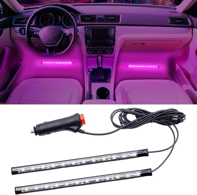 Pink LED Strip Lights 2in1 Light Ambient Light Strip Flexible Color for TV, Home, DIY Interior and Exterior Decoration