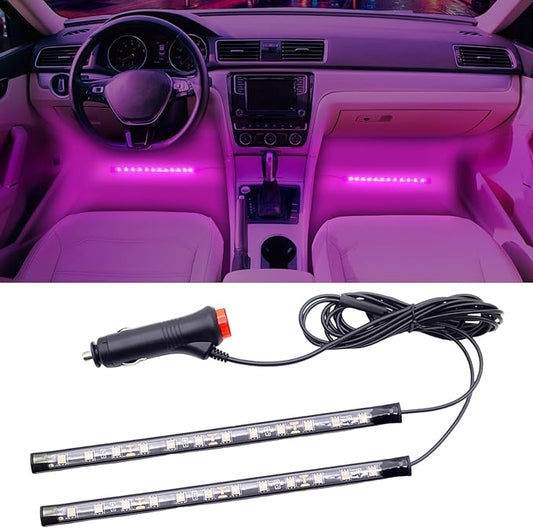 Pink LED Strip Lights 2in1 Light Ambient Light Strip Flexible Color for TV, Home, DIY Interior and Exterior Decoration
