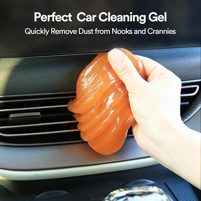 PULIDIKI Car Cleaning Gel Putty Auto Detailing Tools Interior Cleaner Slime Car Accessories Christmas Stocking Stuffers Gifts for Women Men Teens Mom Dad White Elephant Gifts for Adults