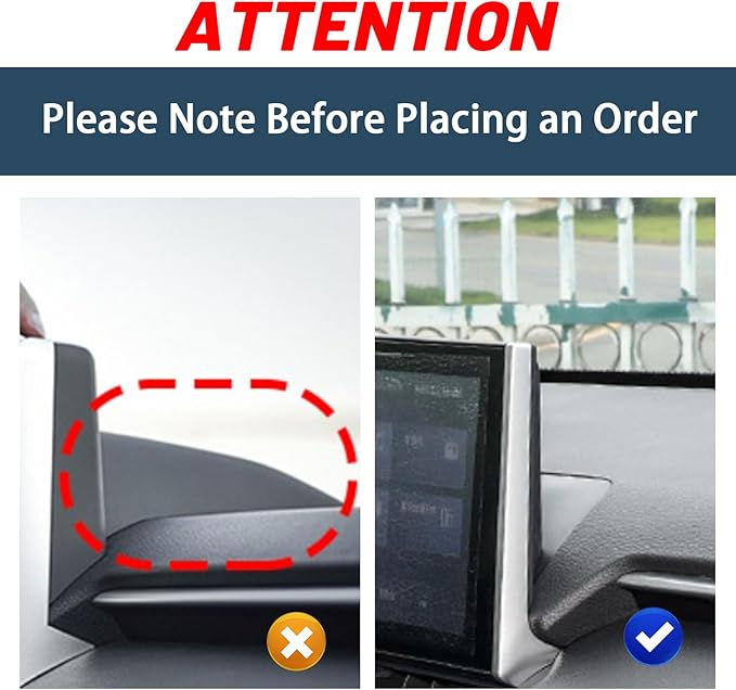 Ruiya Corolla Cross Behind Screen Organizer,for Toyota Corolla Cross Accessories Dash Storage Tray with ETC Magnetic Tissue Box Compatible with 2022 2023 2024 2025 2026 Toyota Corolla Cross L/LE/XLE