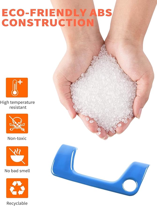 Savadicar Sky Blue Interior Accessories - Armrest Switch Bezel Trim Cover for 2018-Present Jeep Wrangler JL JLU 4XE & Gladiator JT - Solid Color Interior Decor Upgrade Option, 1-Piece